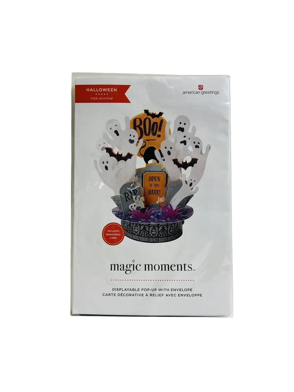 American Greetings Magic Moments Halloween Displayable Pop Up Card New